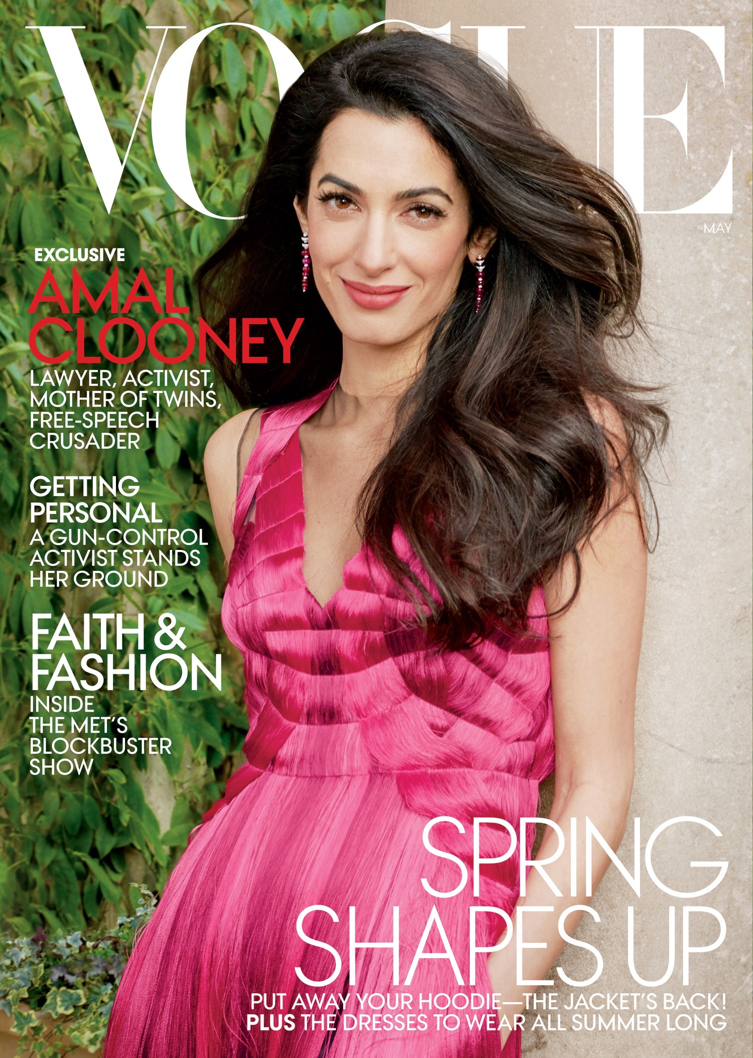 Амаль Клуни рассказывает о Vogue, рассказывает о влюбленности в Джорджа и рождении детей