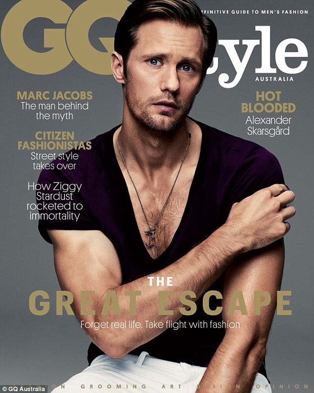 Алекс Скарсгард покрывает GQ Style Aust: невероятно сексуальный или дешевый арендный мальчик?