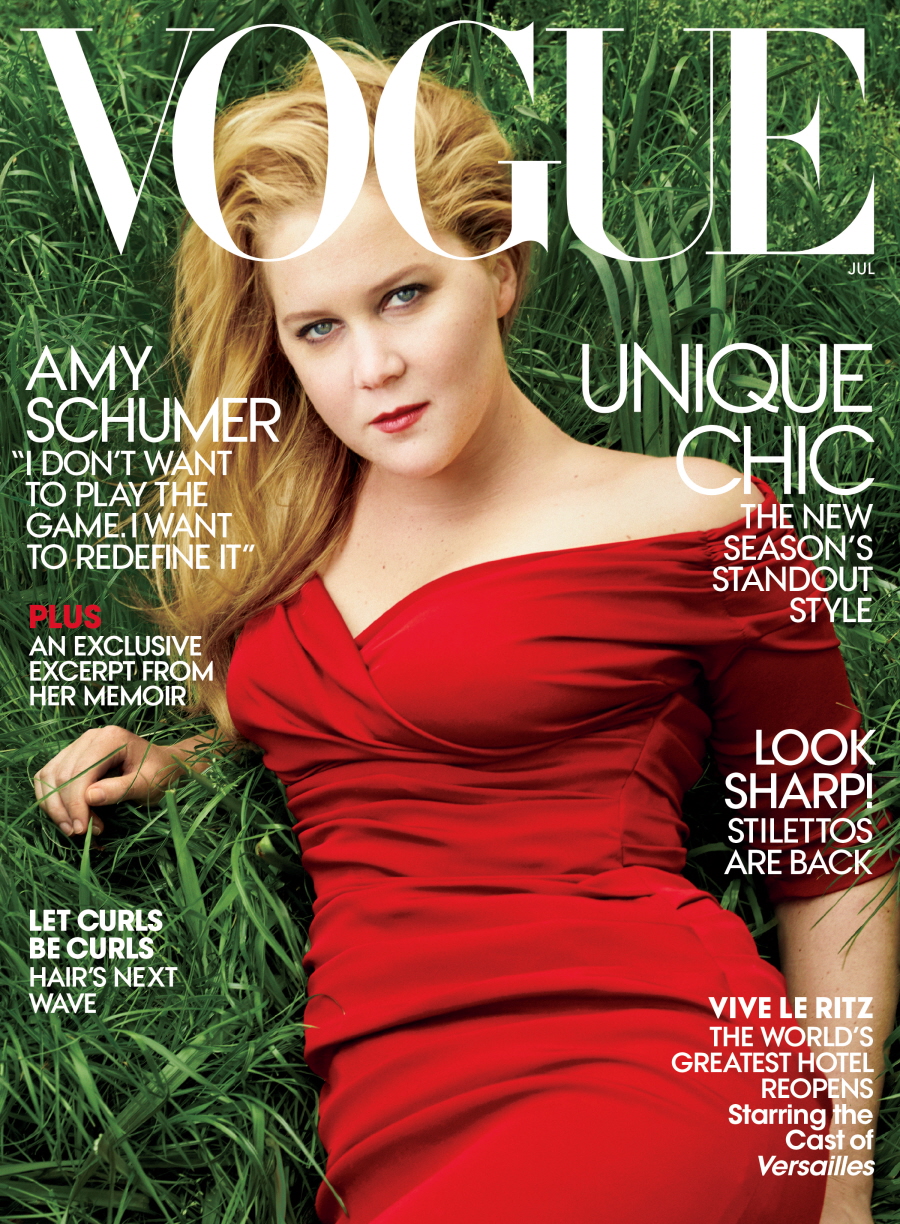 Эми Шумер покрывает Vogue, хочет пересмотреть, как игра ведется