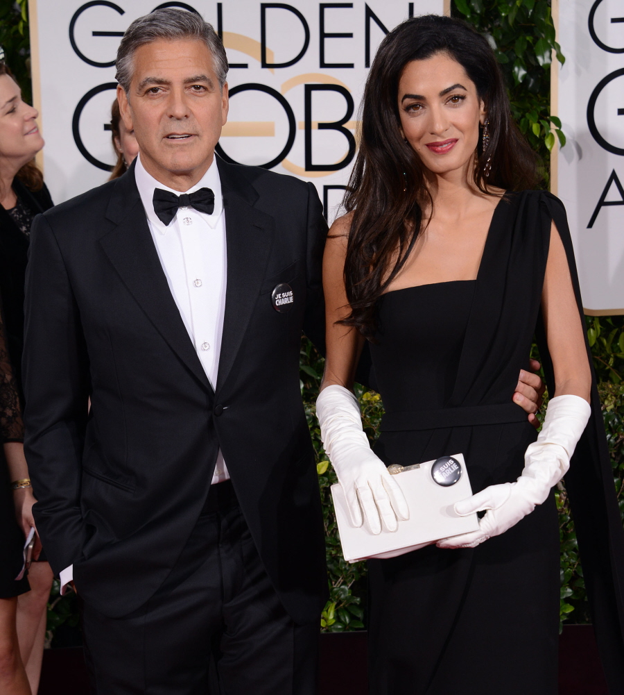 Амаль и Джордж Клуни отпраздновали свой первый V-Day в Лос-Анджелесе и Кабо